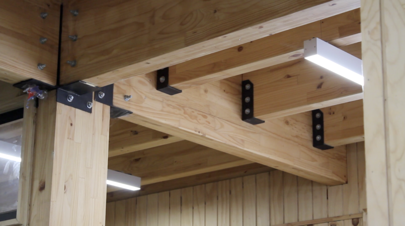 Oficinas del Vivero Forestal León en Coelemu, construidas en madera (7)