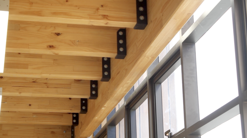 Oficinas del Vivero Forestal León en Coelemu, construidas en madera (9)