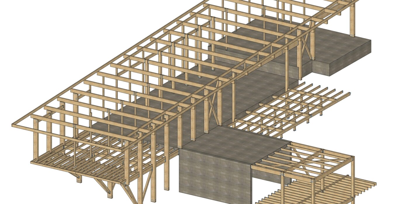 Casa Mirador Punta Pite, vivienda en madera en Papudo