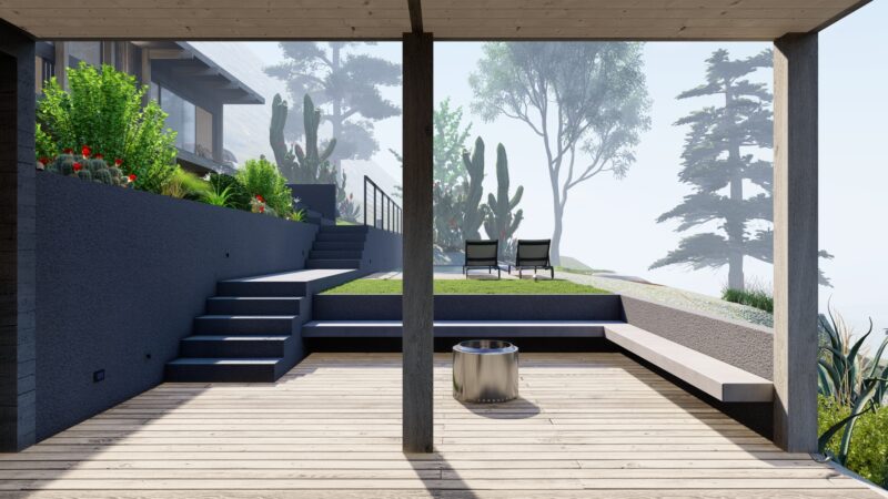 Casa Mirador Punta Pite, vivienda en madera en Papudo (5)
